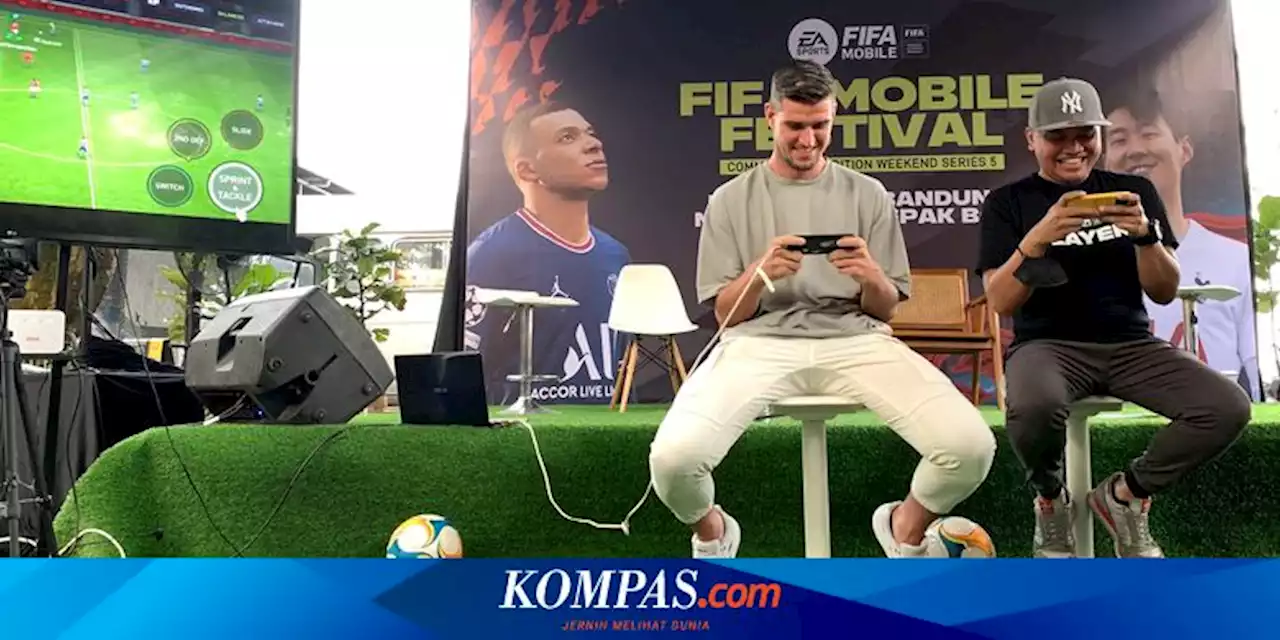 Ketika Nick Kuipers dan Atep Adu Ahli Memainkan EA Sports FIFA Mobile