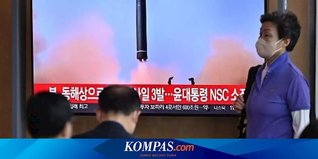 Korea Utara Tembakkan Rudal Balistik Setelah Kapal Induk AS Tiba di Korea Selatan