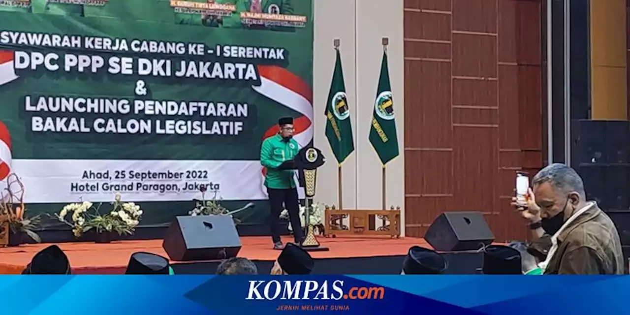 PPP DKI Buka Pendaftaran Bakal Caleg Pemilu 2024 hingga 3 Bulan