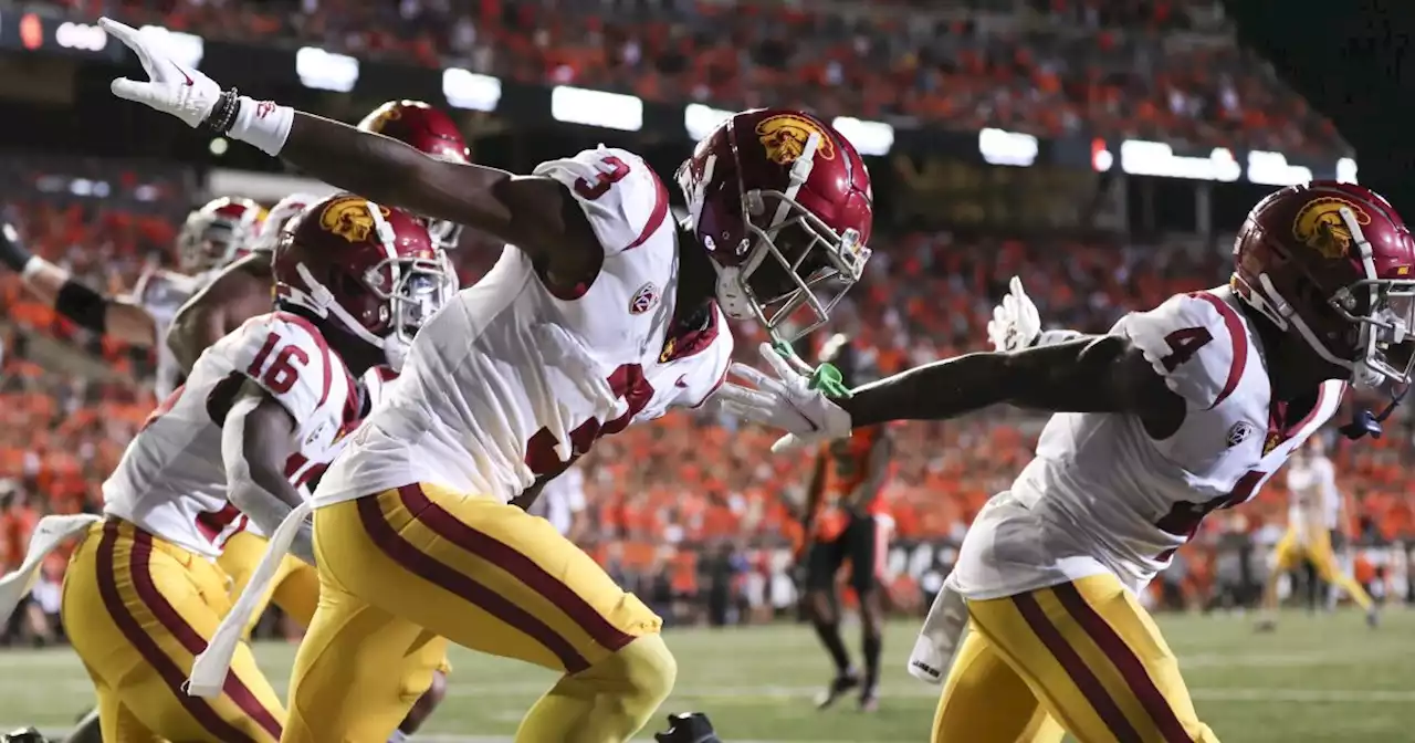 Caleb Williams to Jordan Addison TD saves USC vs. Oregon State: 'It feels damn good'