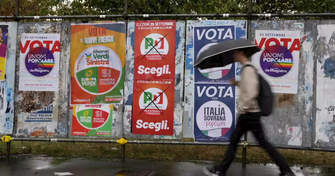 Les élections législatives débutent en Italie, l’extrême droite favorite du scrutin