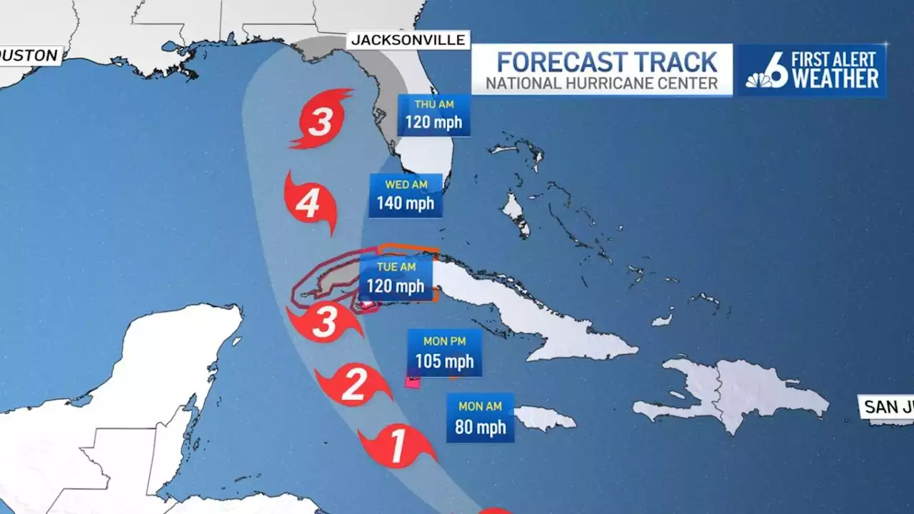 Tropical Storm Ian Expected to Become Hurricane, Now on Track for Northern Florida