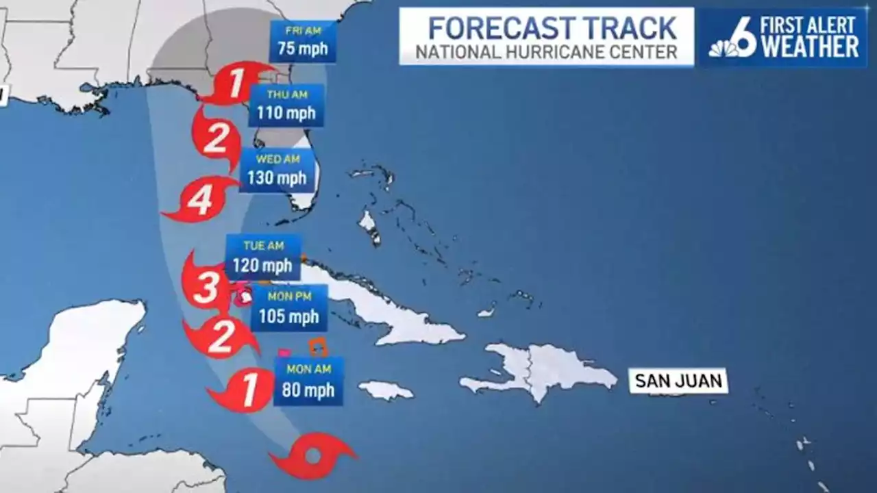 Florida on Alert as Hurricane Warning Issued for Western Cuba for Ian