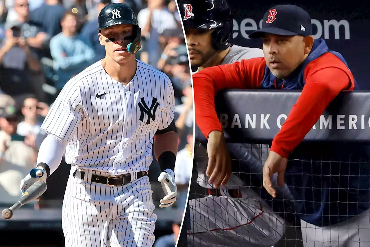 Alex Cora: Yankees fans rooted for Red Sox, so Aaron Judge would get one more at-bat