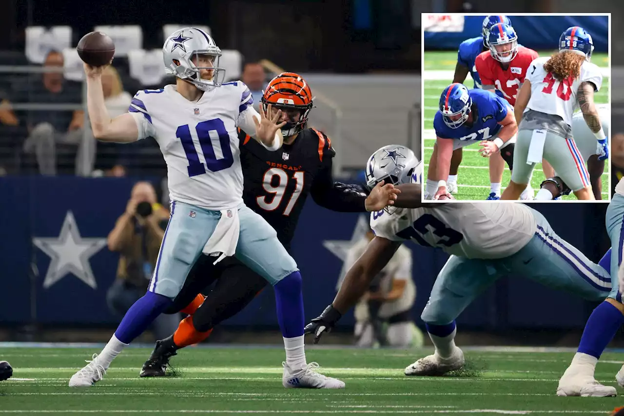 Giants didn’t see current version of Cooper Rush before replacing him