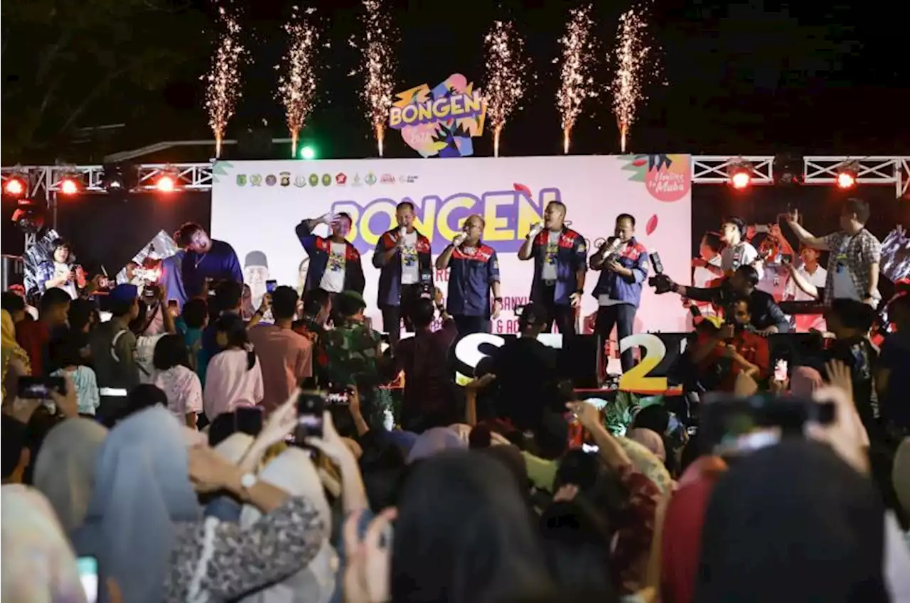 Ribuan Warga Muba Tumpah Ruah Ramaikan Festival Bongen |Republika Online