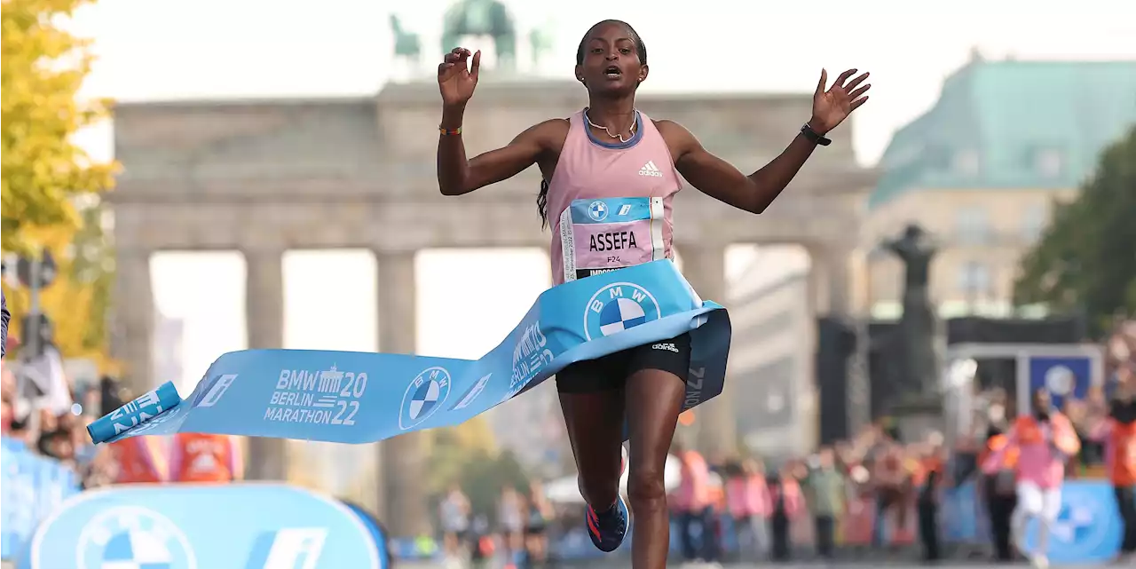 Tigist Assefa Runs Nearly 20-Minute PR to Destroy Berlin Marathon Course Record