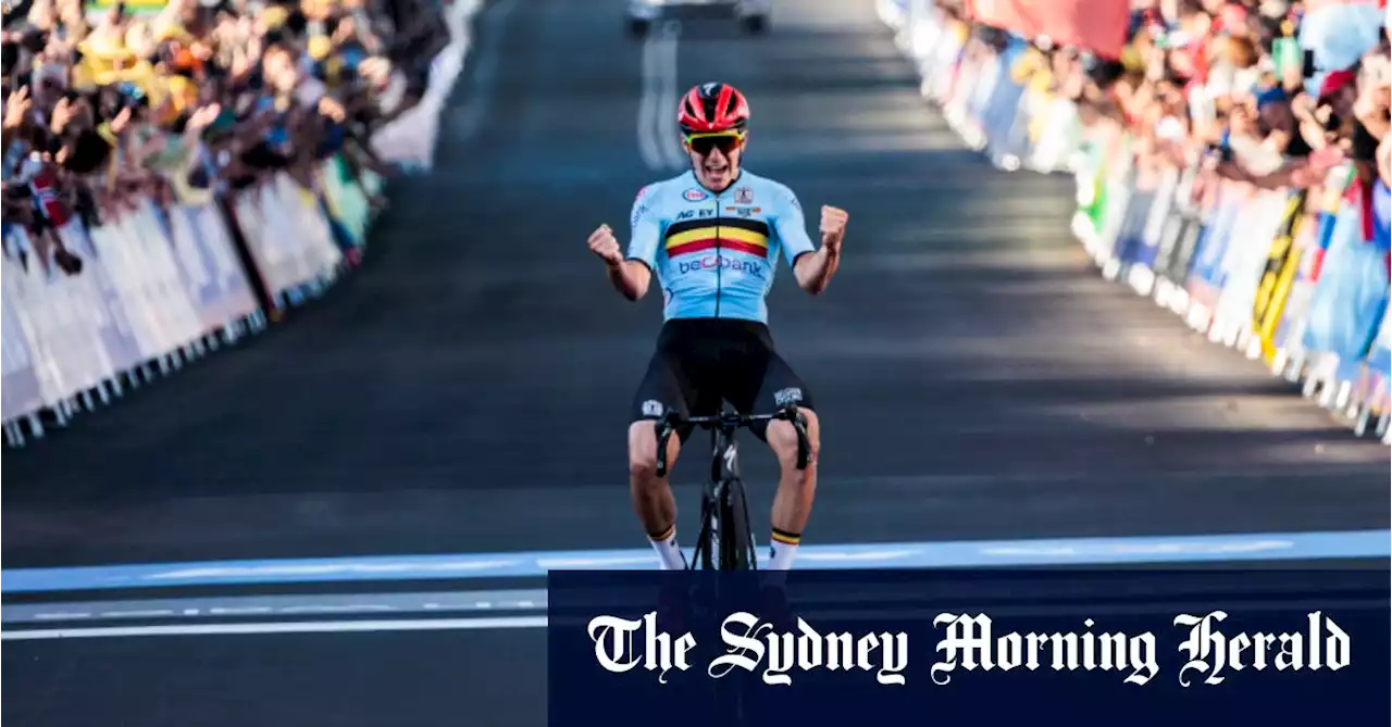 Powerhouse solo ride from Belgian world champ too good for bronzed Aussie