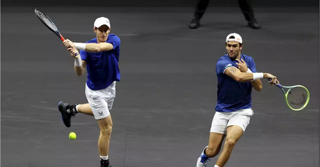 Laver Cup: Berrettini e Murray ko contro Auger-Aliassime e Sock