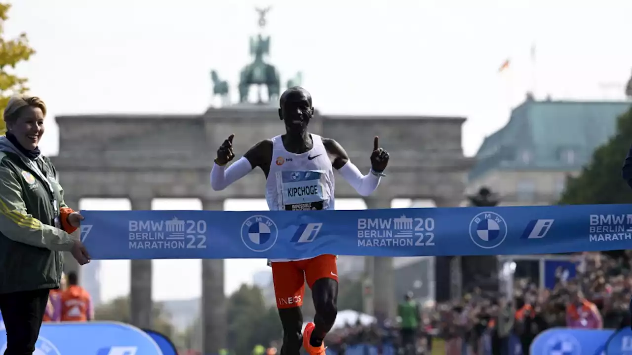 Eliud Kipchoge läuft Marathon-Weltrekord