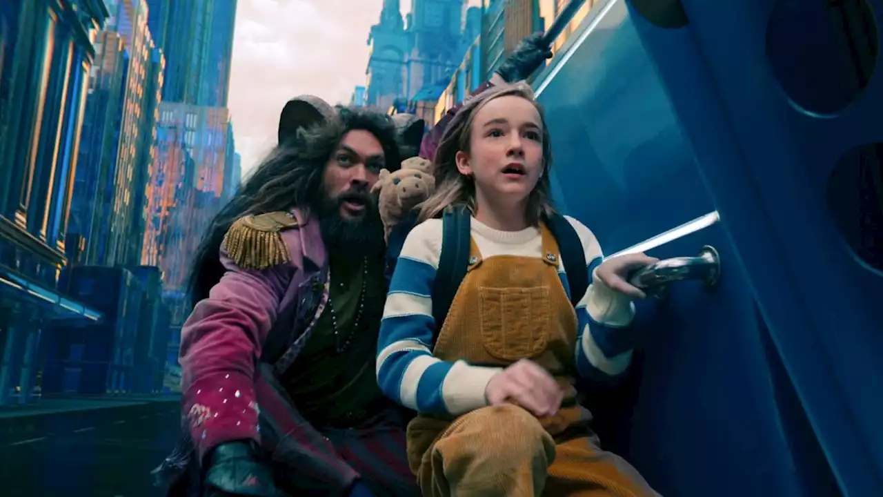 A dapper Jason Momoa lays down the law in first clip for Netflix movie Slumberland