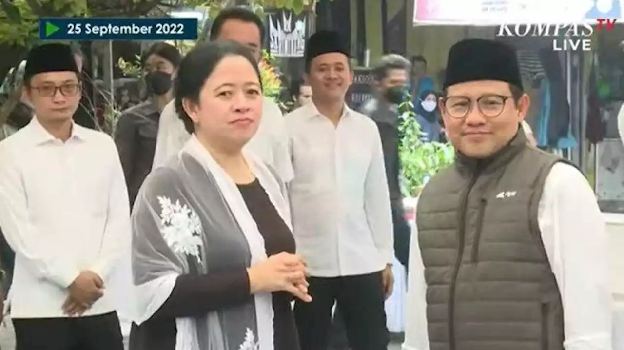 Momen Pertemuan Puan dan Cak Imin, Ziarah ke Makam Taufiq Kiemas hingga Bicara soal Capres 2024 - Tribunnews.com