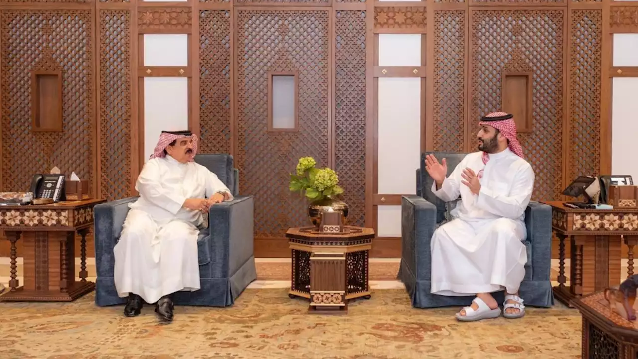 ولي العهد يستقبل ملك البحرين - صحيفة تواصل الالكترونية