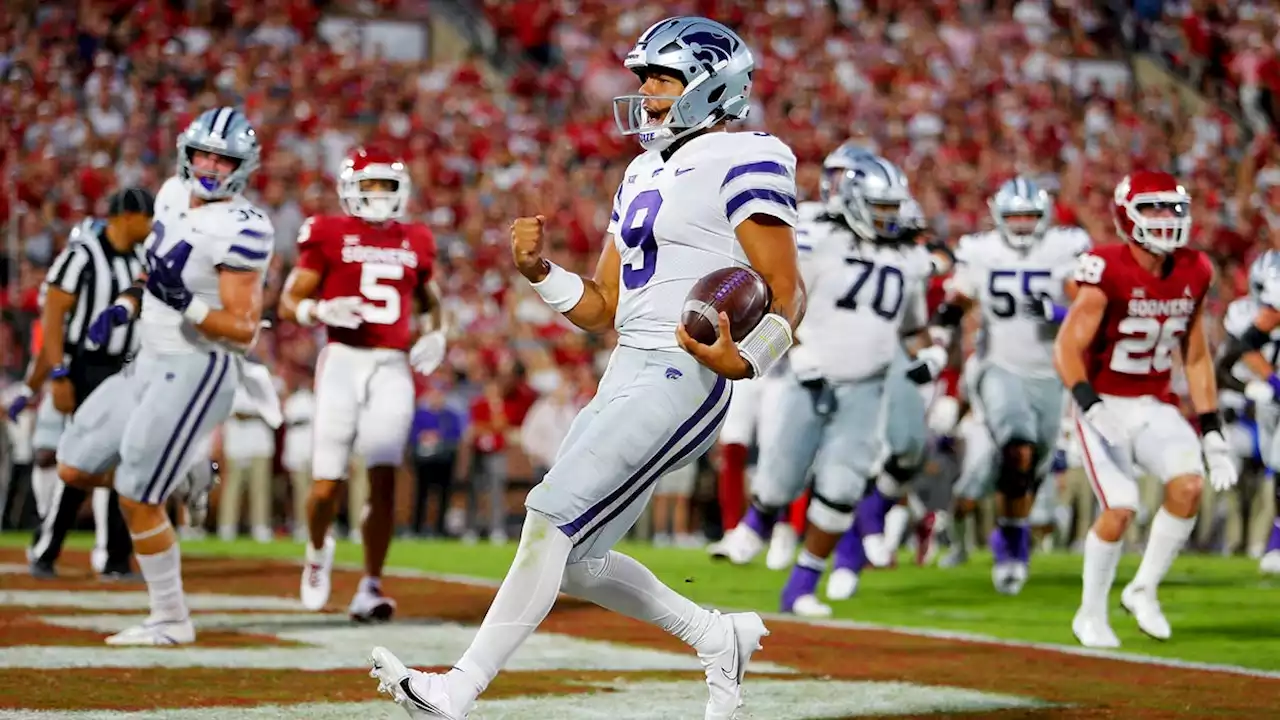 Kansas State upsets No. 6 Oklahoma for third time in four seasons