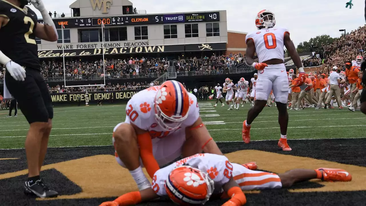 Clemson football earned its doughnuts vs. Wake Forest – and yes it was sweet