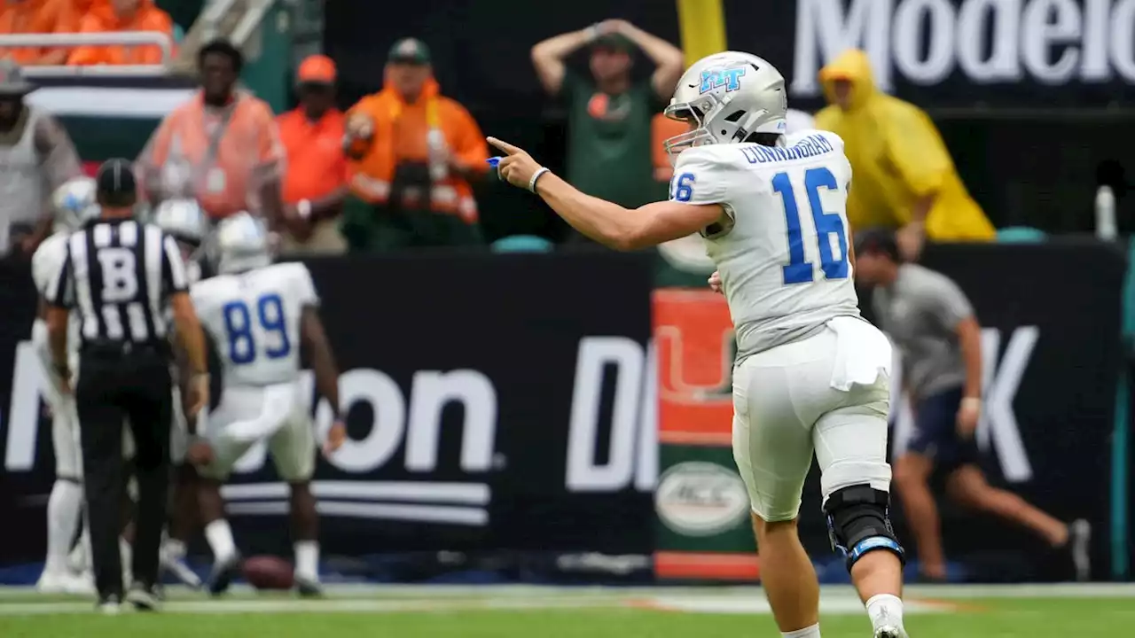 Middle Tennessee State got $1.5 million to beat No. 25 Miami