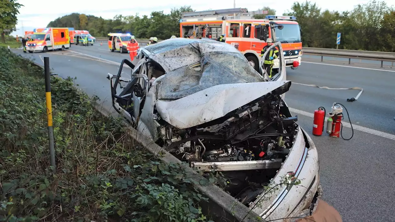 A1 Richtung Dortmund nach schwerem Unfall wieder frei