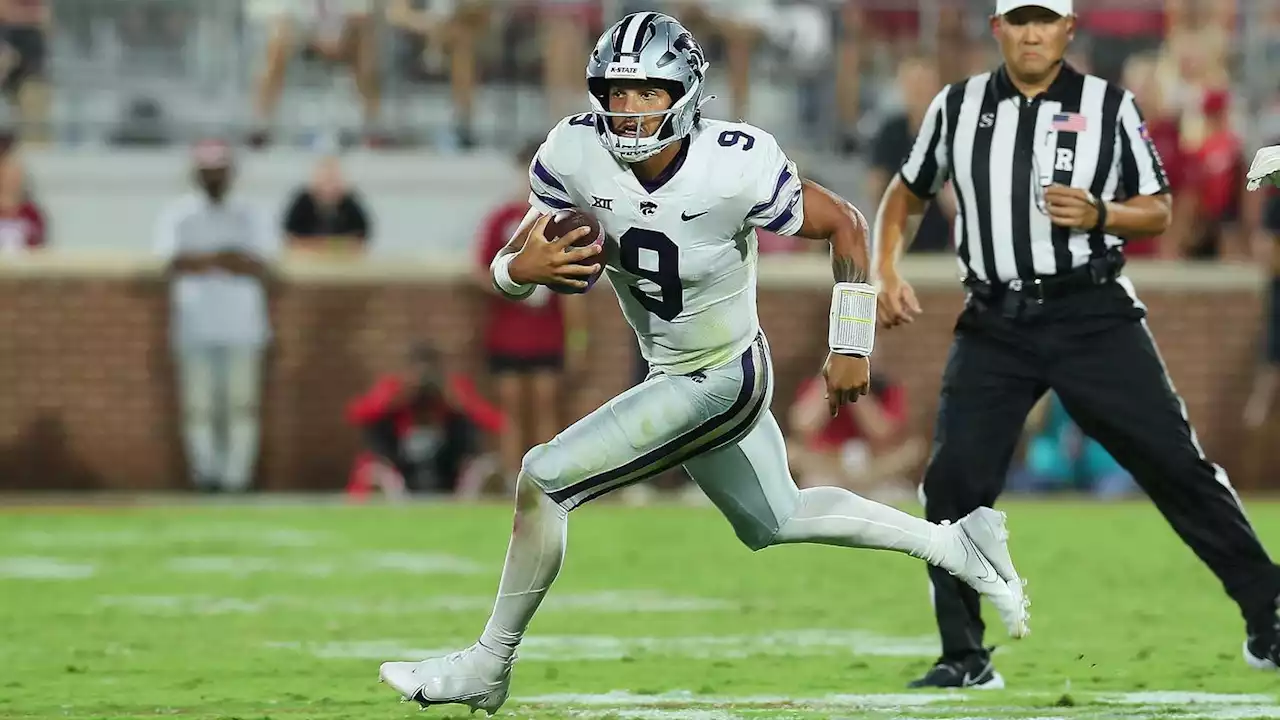 Adrian Martinez leads Kansas State to 41-34 upset over No. 6 Oklahoma