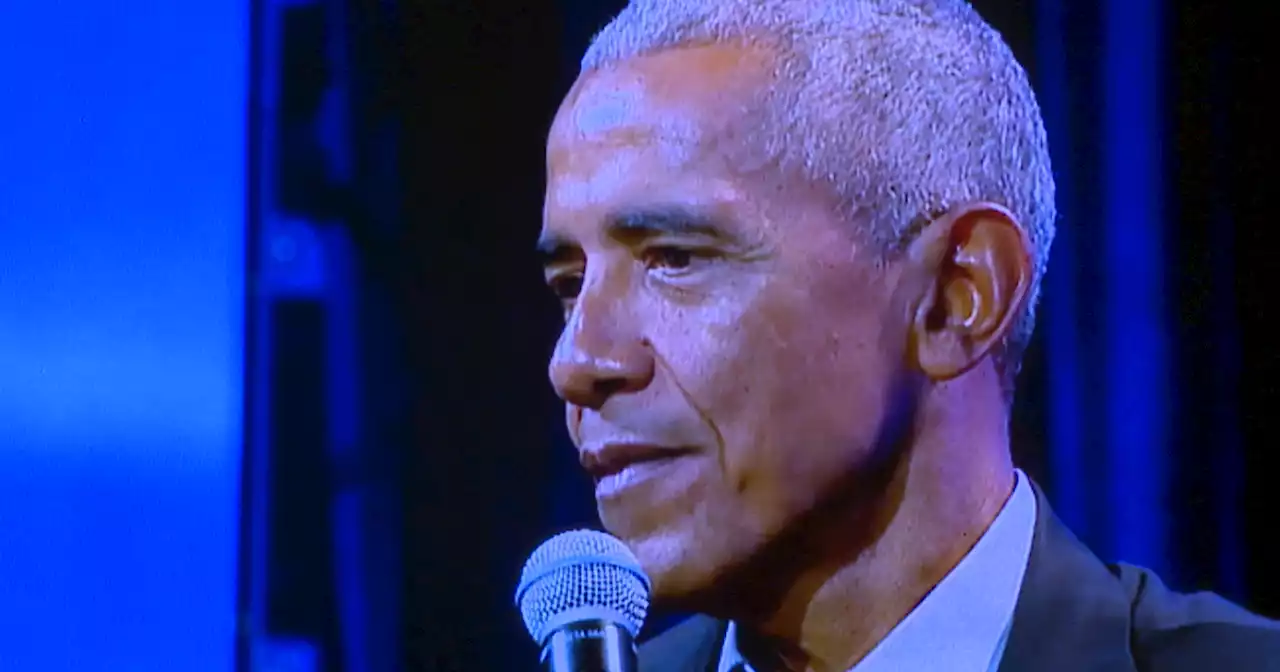 Former President Obama speaks at L'ATTITUDE conference downtown