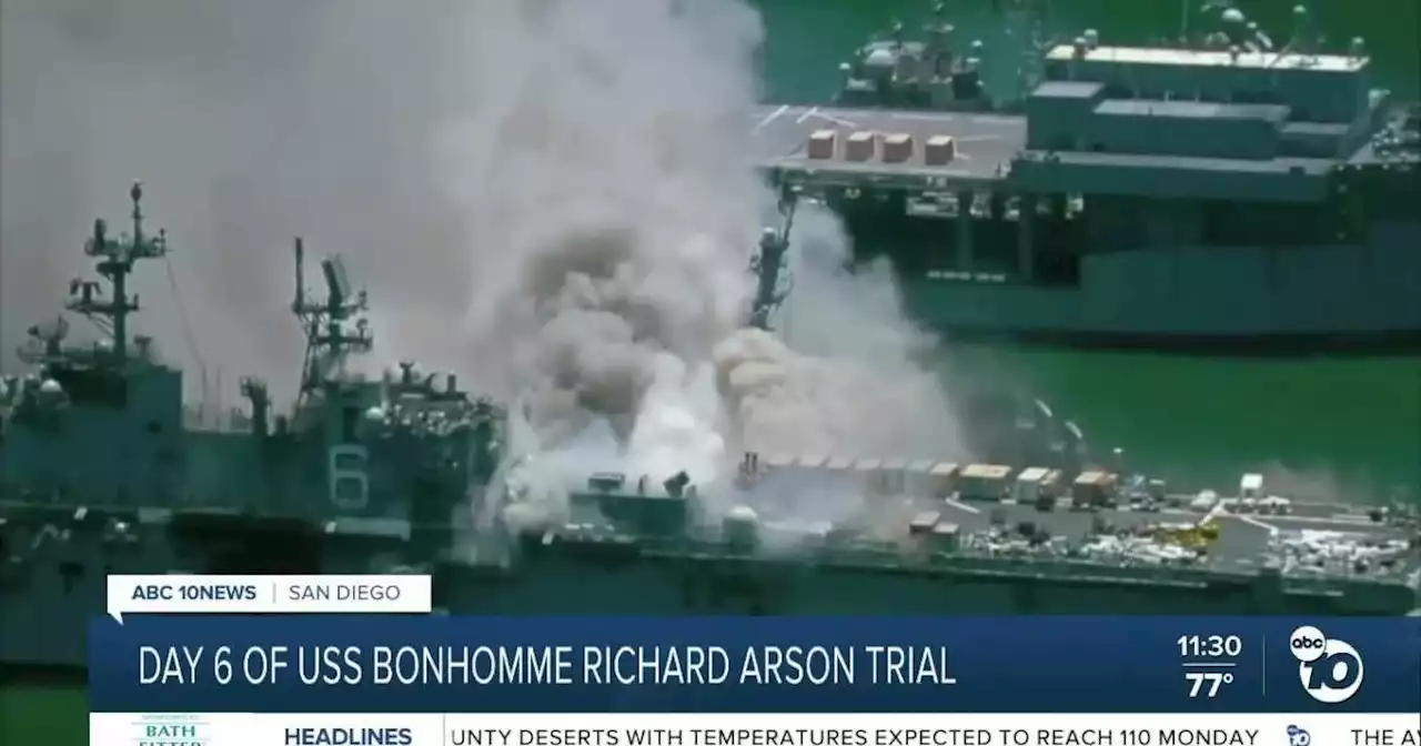 Defense calls witnesses in U.S.S. Bonhomme Richard trial