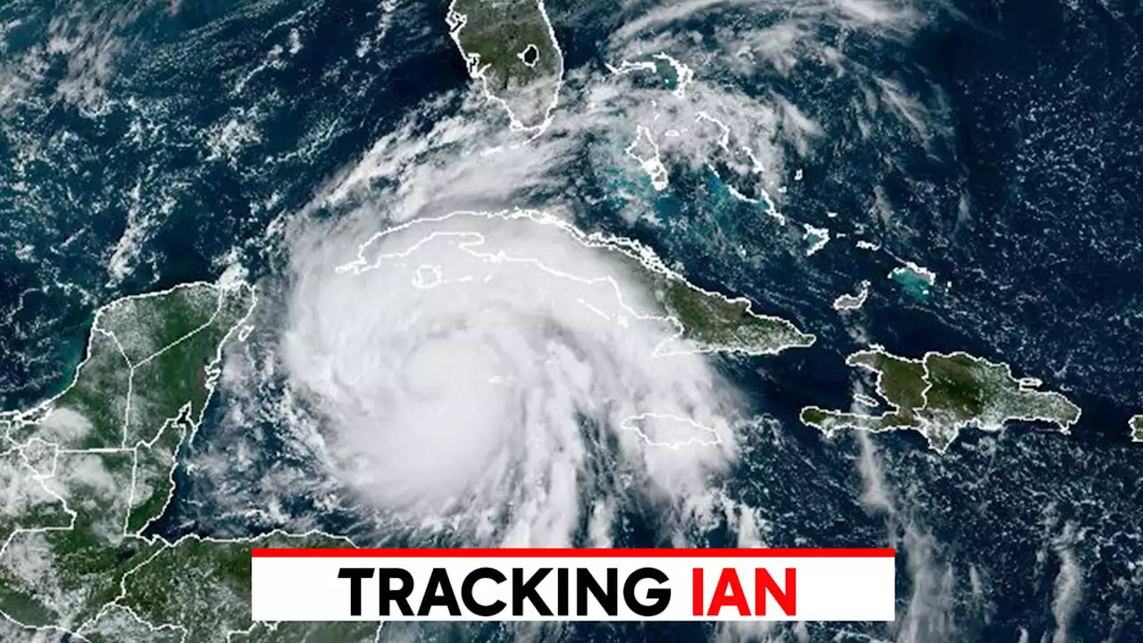 Hurricane Ian latest path: Expected to be Category 3 by Monday night