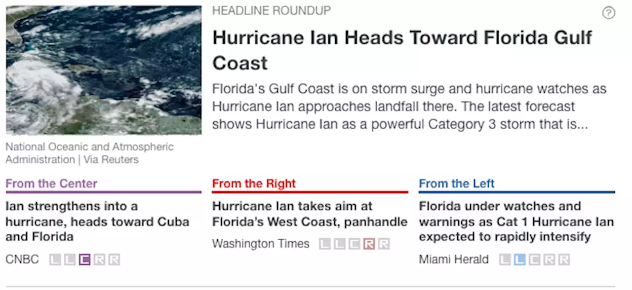 Hurricane Ian Heads Toward Florida Gulf Coast