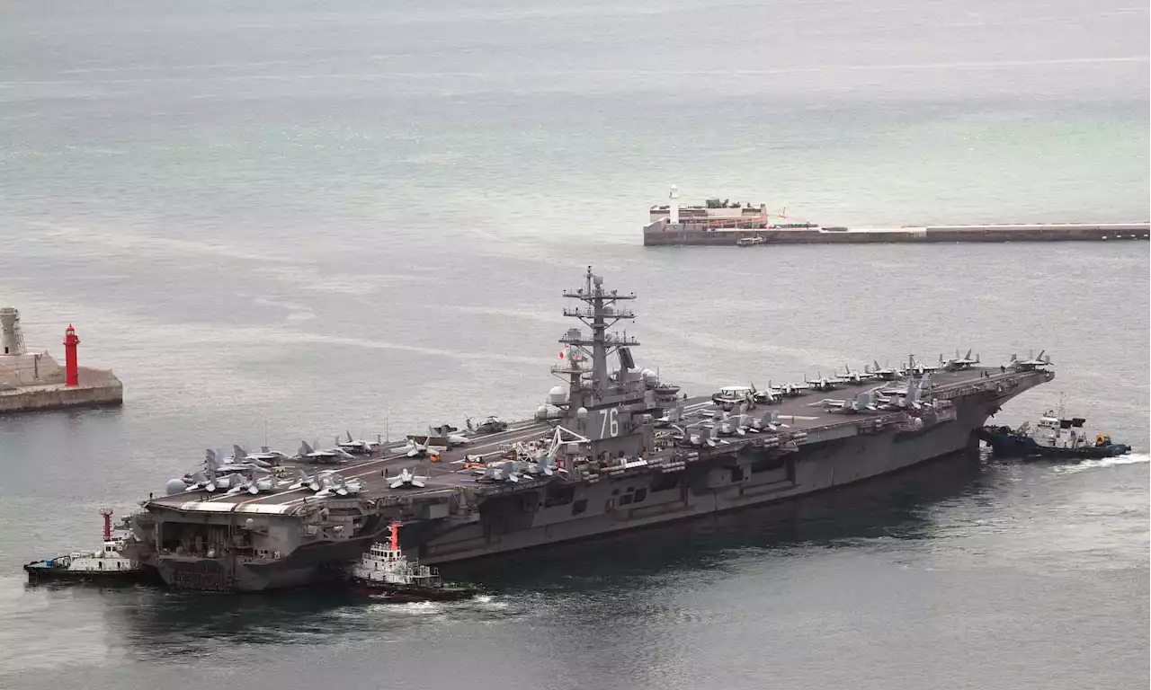 US carrier, S. Korea ships launch drills amid North's threat