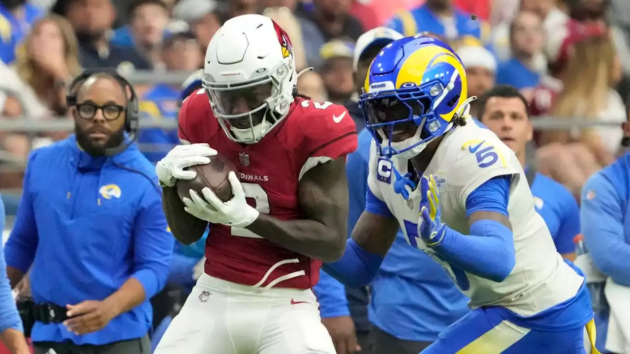 Cardinals' Hollywood Brown was everywhere on the field Sunday except for the end zone