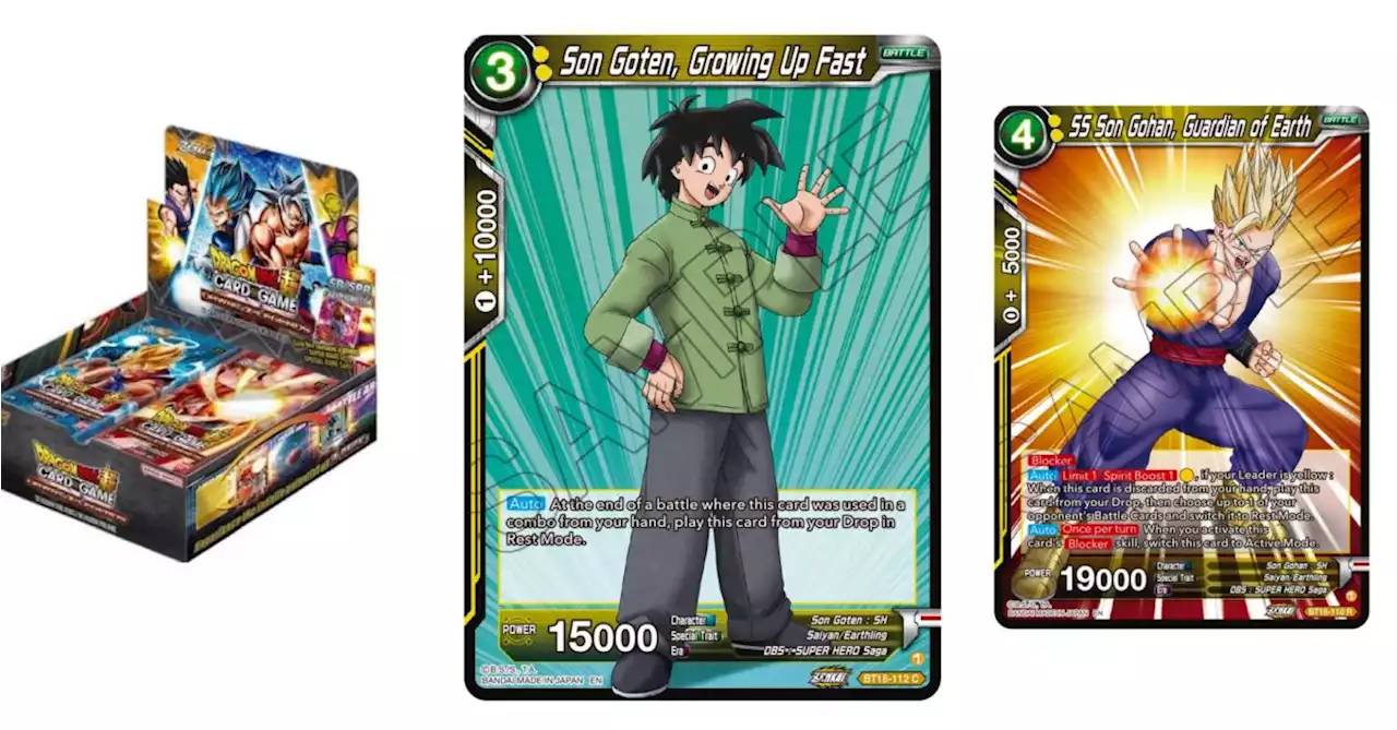 Dragon Ball Super Previews Dawn Of The Z-Legends: Teen Goten