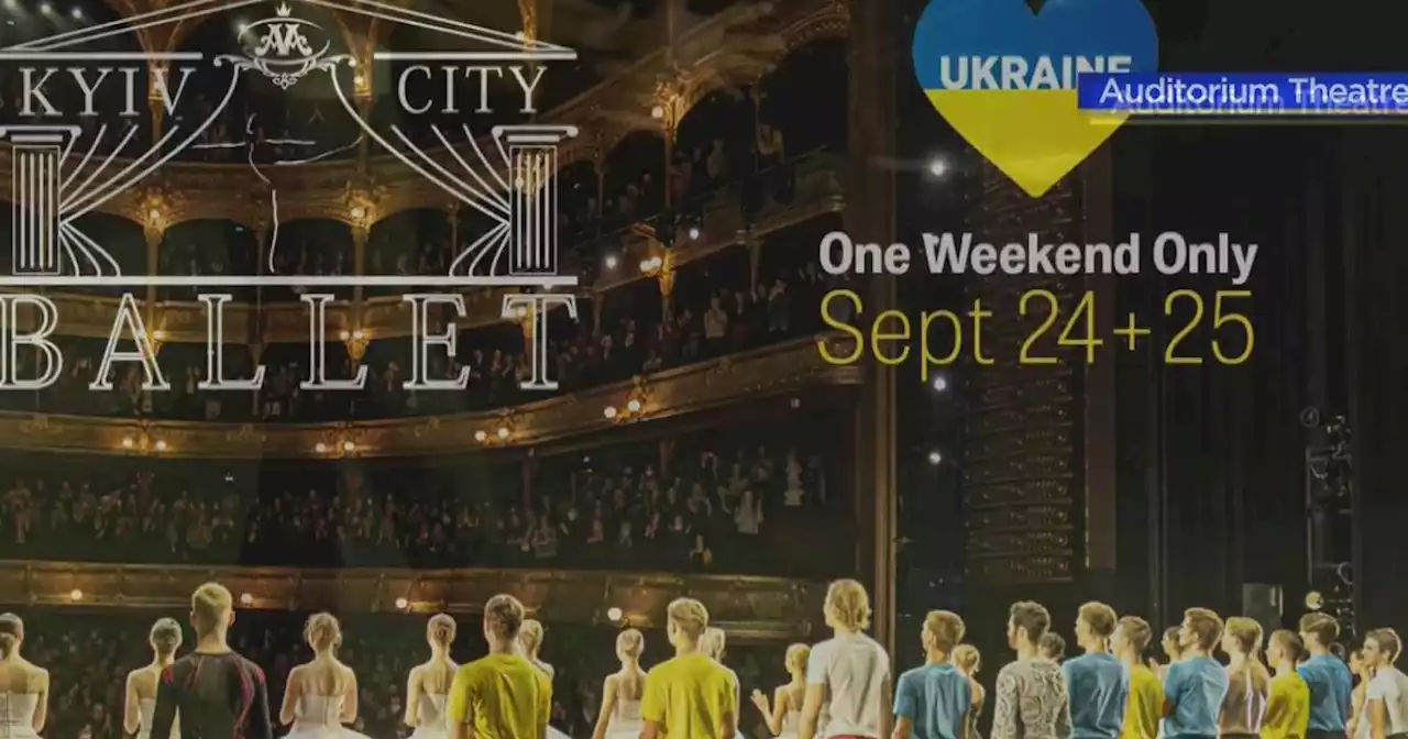 Kyiv City Ballet performing final Chicago show Sunday at the Auditorium Theatre