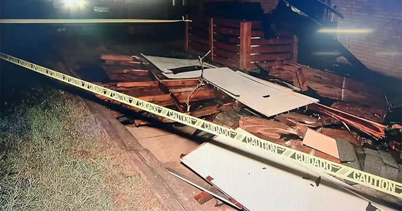 East Oak Cliff apartment complex damaged by storms, displacing families