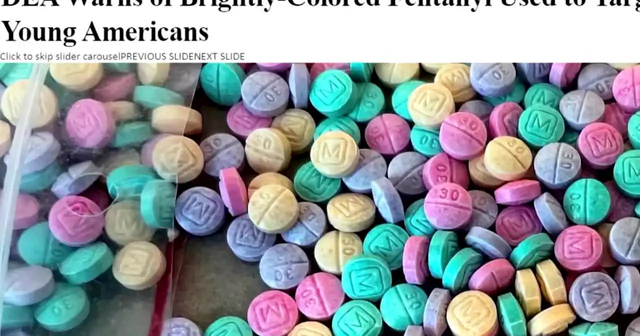 Sen. Chuck Schumer warns drug dealers are pushing rainbow fentanyl to children