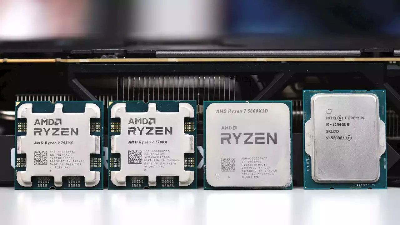 Ryzen 9 7950X und Ryzen 7700X im Spiele-Benchmark