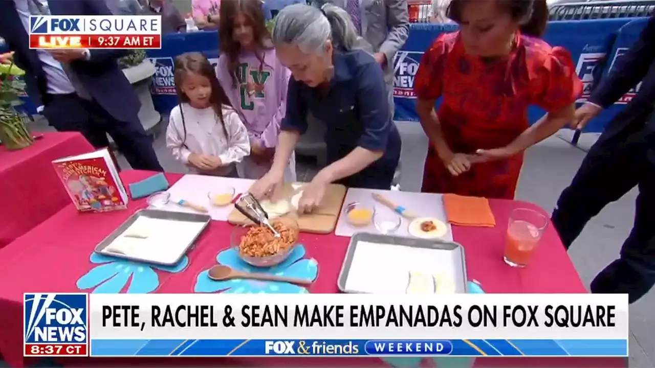 For National Hispanic Heritage Month, ‘Fox and Friends Weekend’ hosts make empanadas