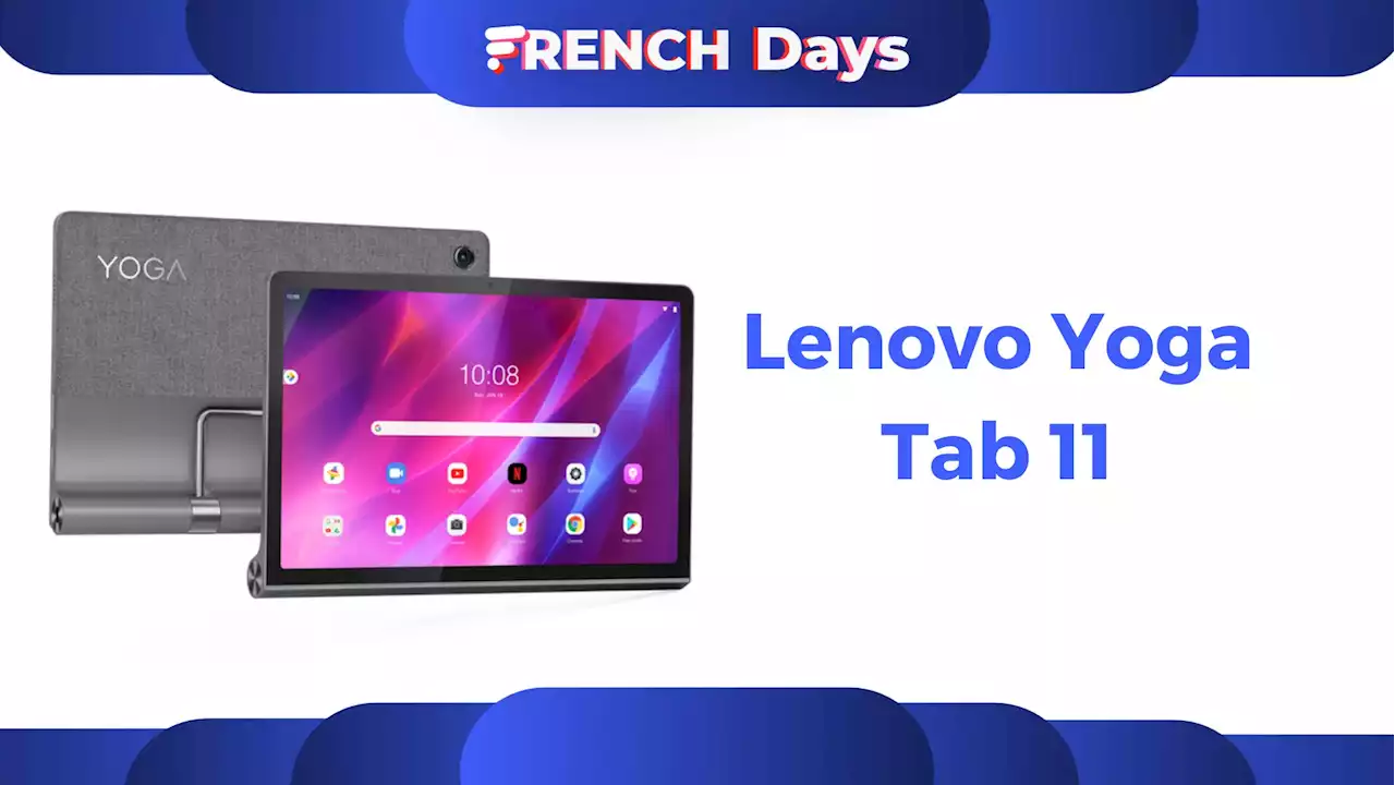 La tablette Lenovo Yoga Tab 11 passe de 379 € à seulement 249 € grâce aux French Days