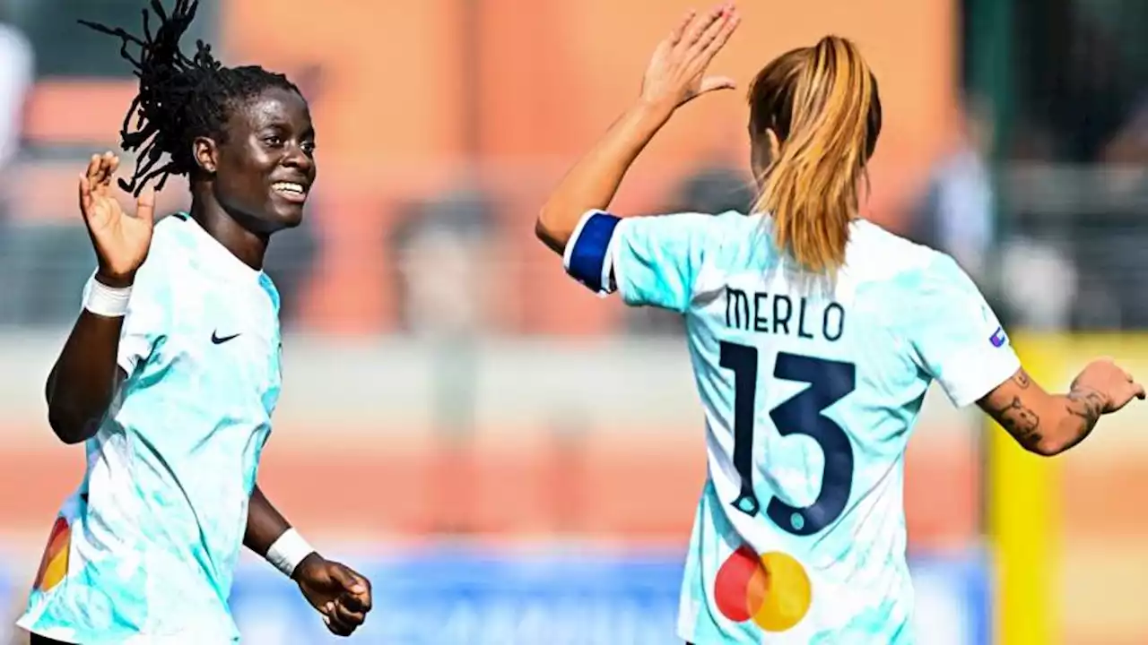 Chawinga gol e un progetto solido: la prima vetta della storia dell'Inter Women