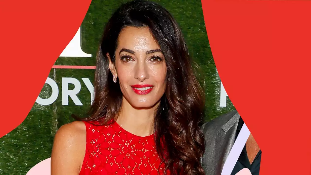 Amal Clooney wore a sheer red jumpsuit that will make you stop tailoring your trousers