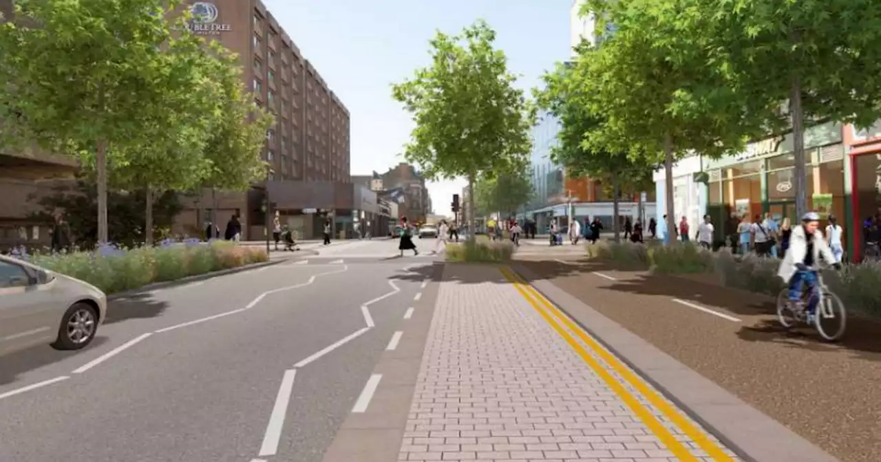 Glasgow city centre streets getting better cycle lanes and less traffic in Avenues scheme