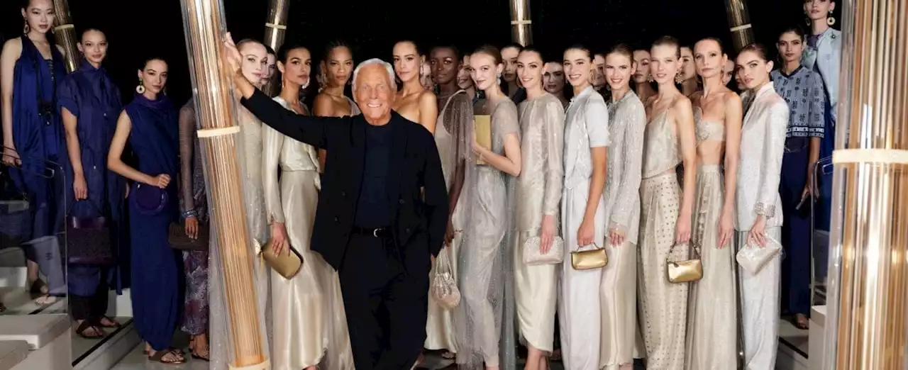 Il viaggio nella moda di Armani, tra reale e immaginario (di M. Labricciosa)