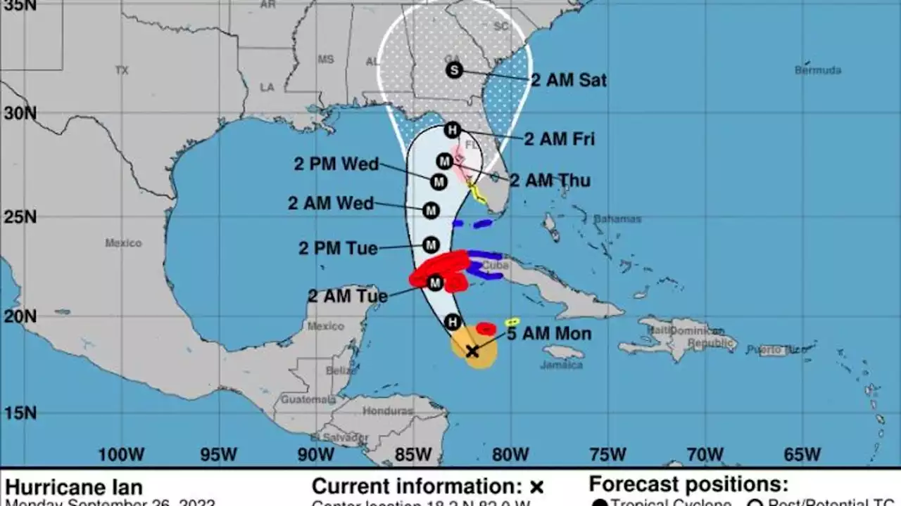 'We need to prepare' for Ian's high winds and heavy rain in Jacksonville, weather service says