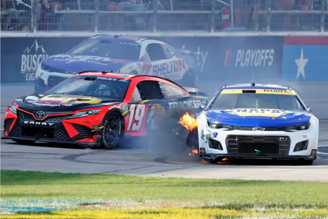 Tumultuous, tiring start to NASCAR's round of 12 at Texas