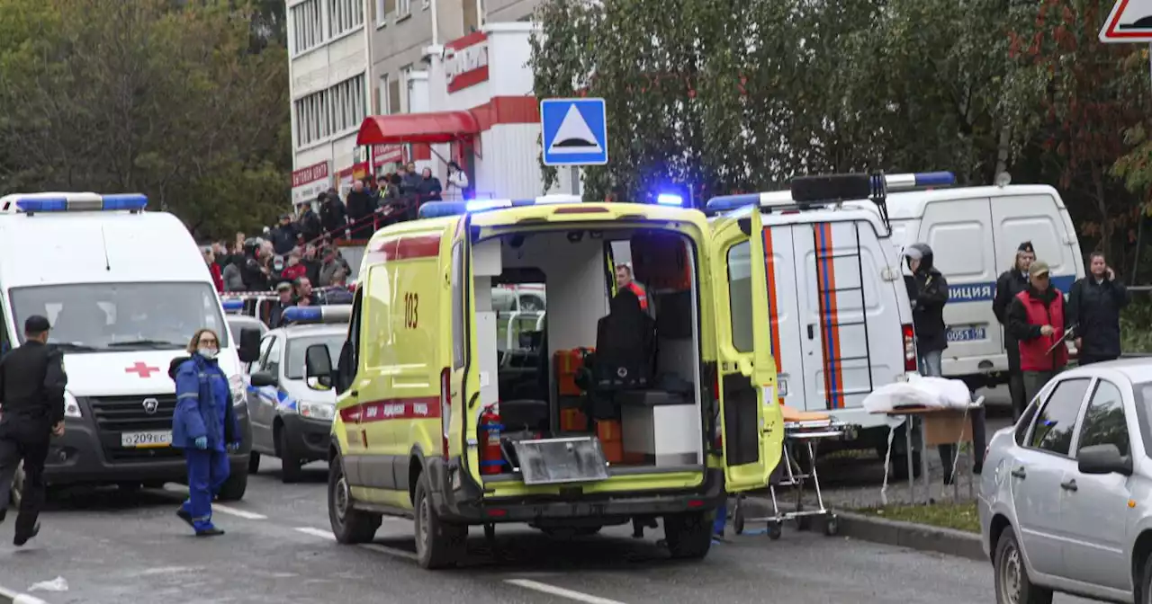 13 dead — including 9 children — and 23 wounded in school shooting in Russia