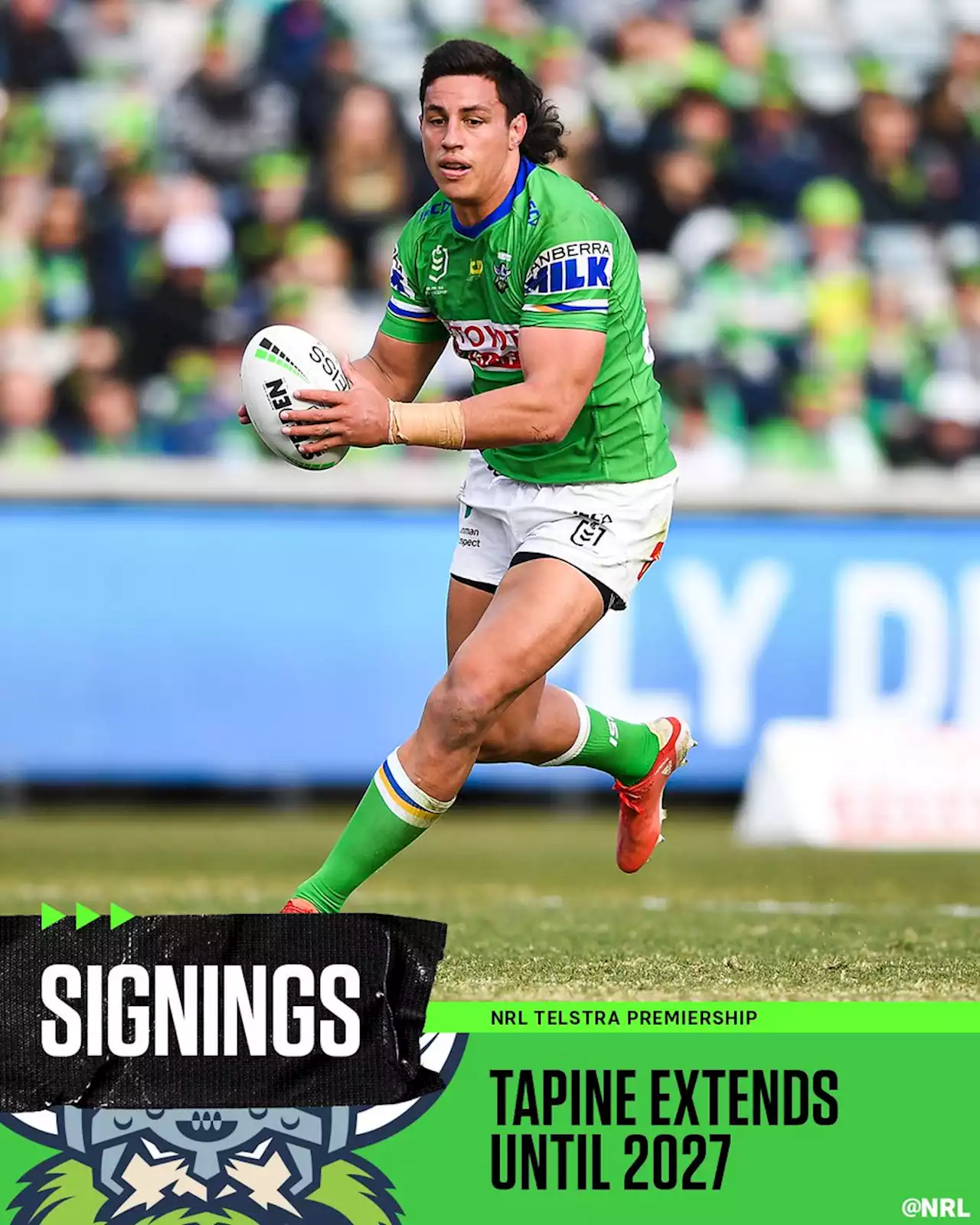 2022 NRL Signings Tracker: Raiders lock in Tapine; Thompson announces retirement