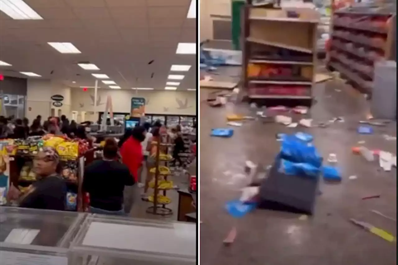 Watch rampaging youths ransack Philadelphia Wawa, twerk on counter