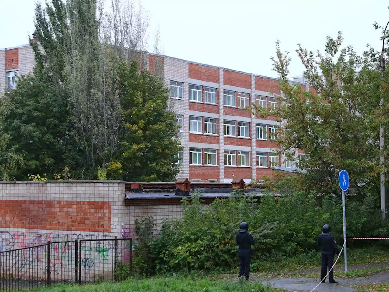 Swastika-wearing ex-pupil kills 15 in Russian school shooting