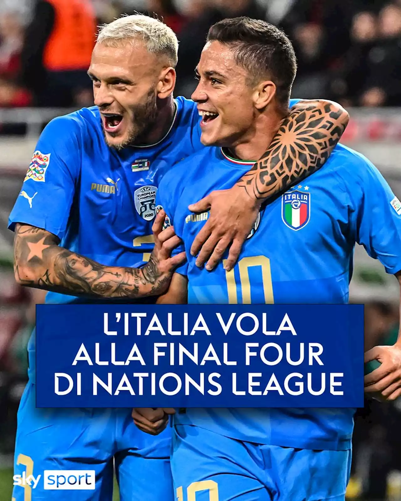 Italia alle Finals, battuta anche l’Ungheria 2-0