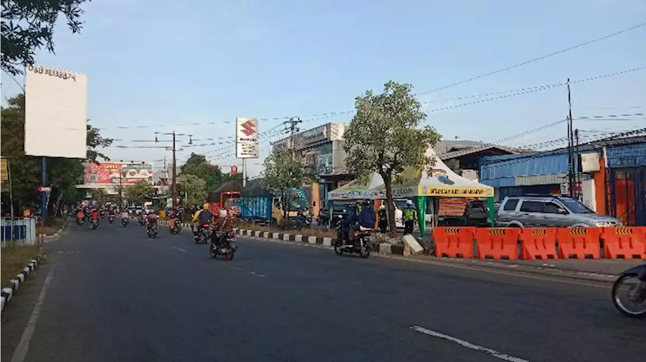 Lalin di Jembatan Jurug ke Arah Barat Belum Terdampak Penutupan Jembatan Mojo