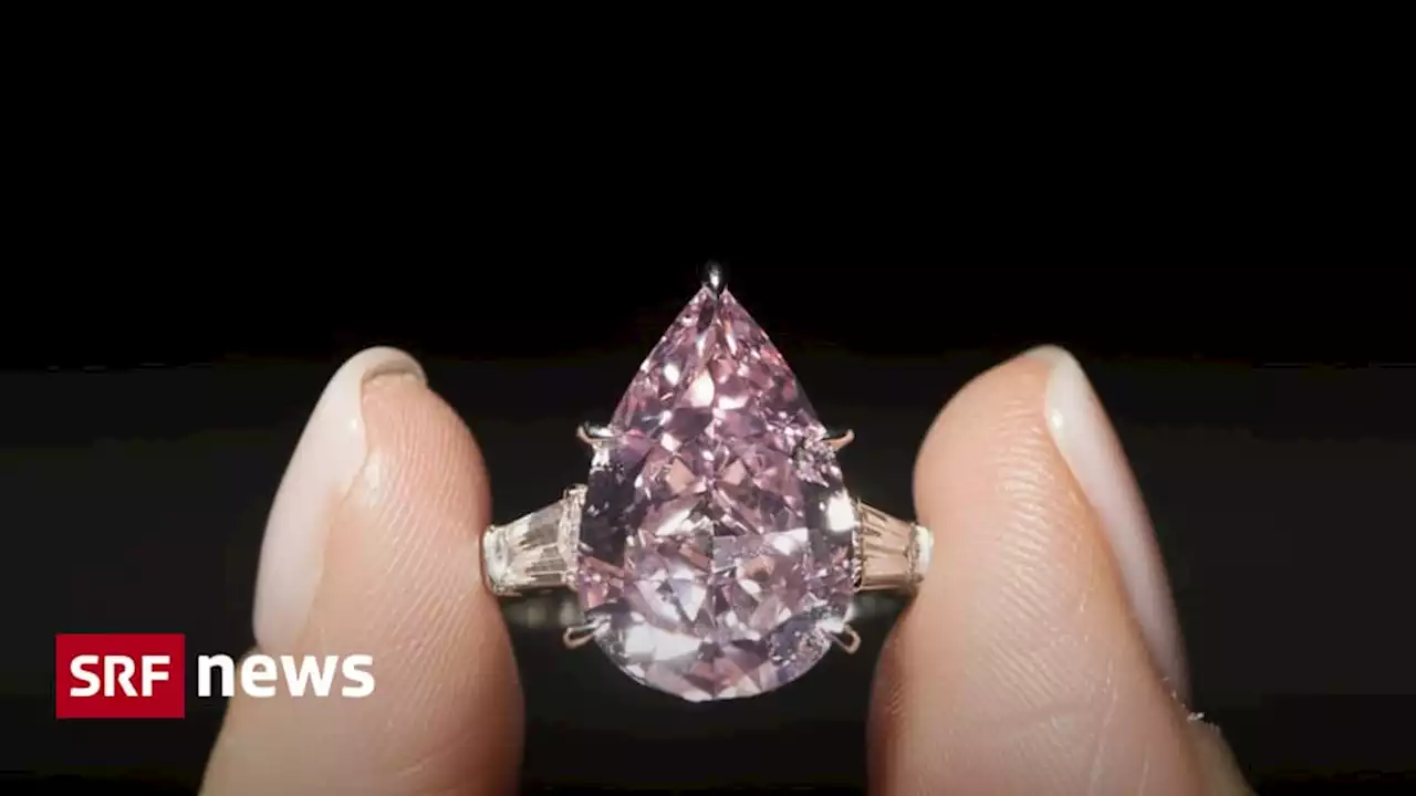 «Fortune Pink» - Riesen-Diamant wird in Genf versteigert