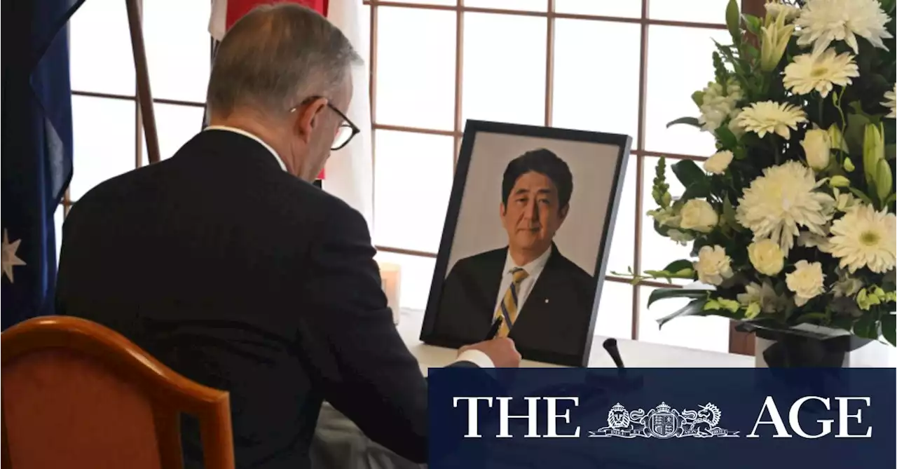 Albanese and former PMs to face divided nation at Shinzo Abe funeral