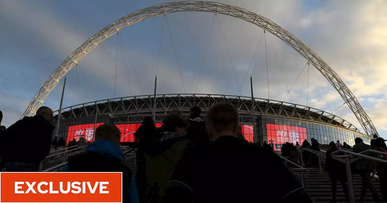 Football fans spark brawl in Wembley pub before England's Nations League match against Germany